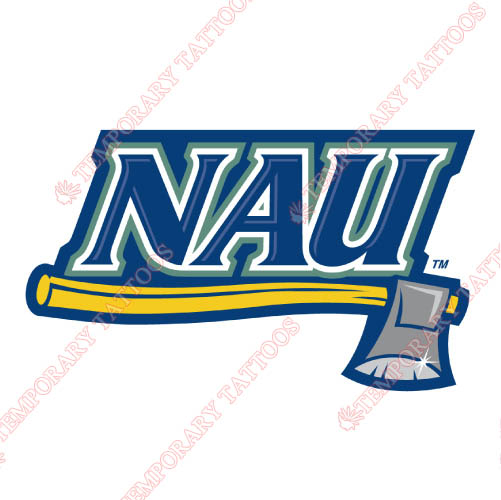 Northern Arizona Lumberjacks Customize Temporary Tattoos Stickers NO.5644